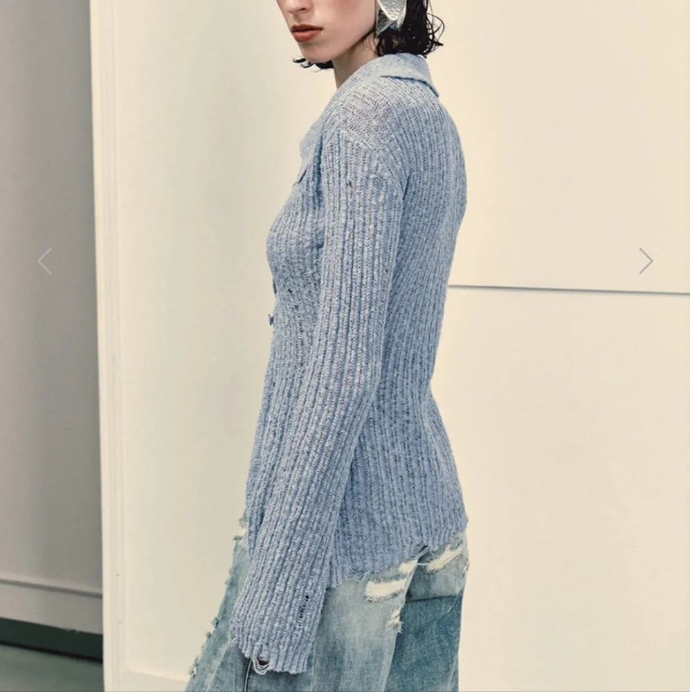 NWT URBAN REVIVO SKATER SKINNY KNITTED CARDIGAN - Picture 3 of 9